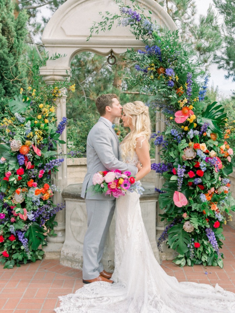 A  Rainbow Wedding At Balboa Park in San Diego