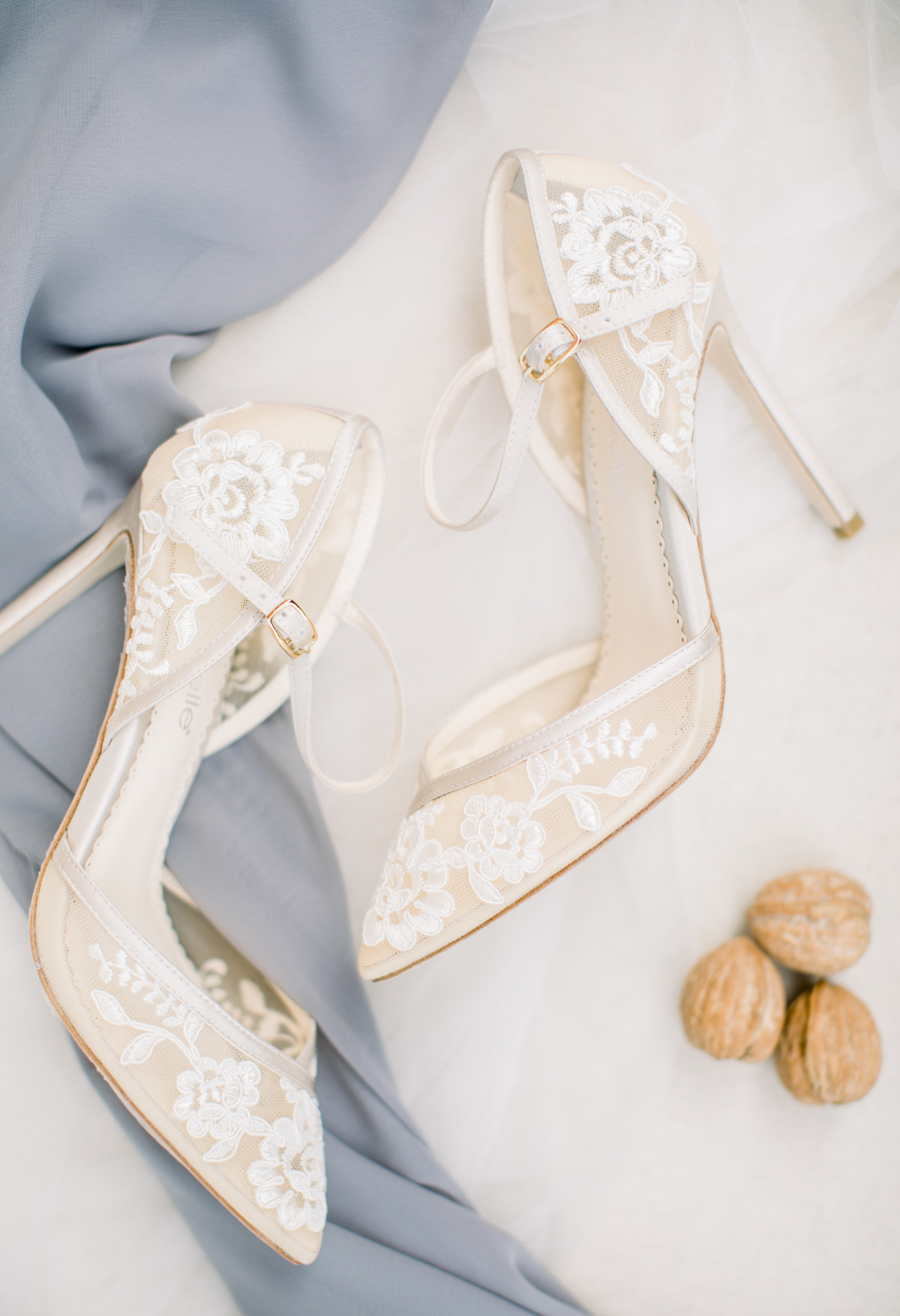Bella Belle lace wedding shoes