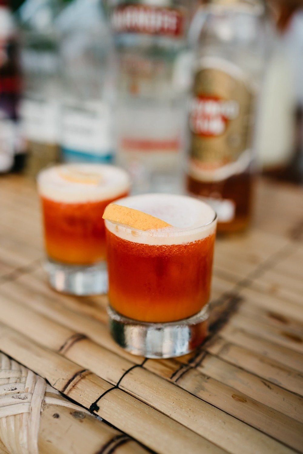 Mexican inspired signature cocktail and
