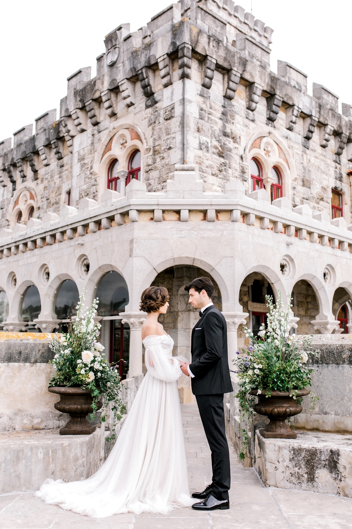 Fairy Tale Castle wedding venue in Portugal on the Ocean