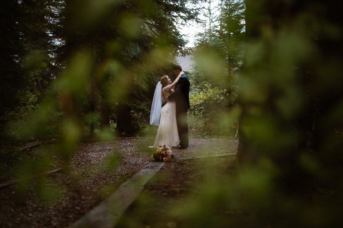 first dance in the forest