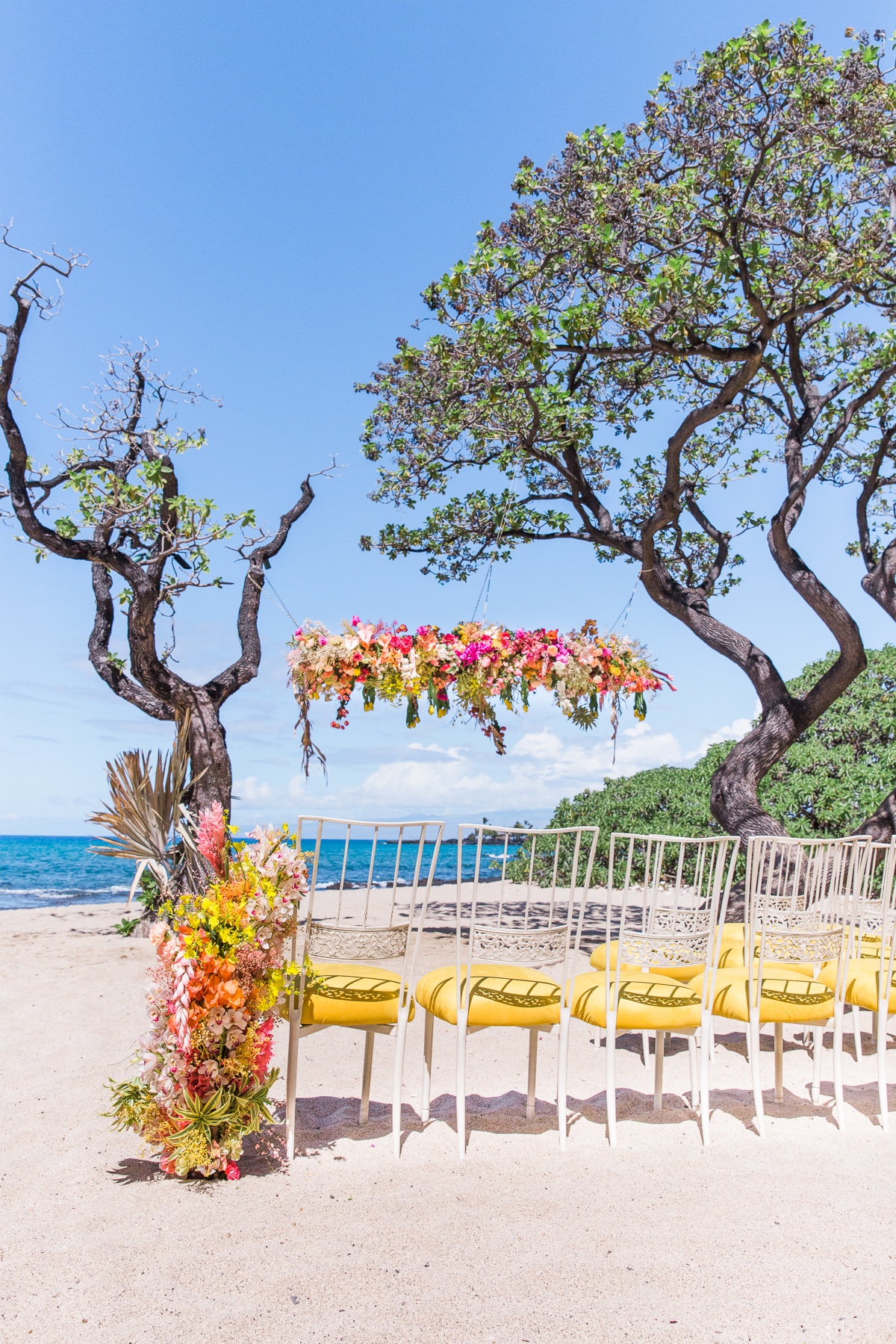 Four Seasons Resort, Hualalai - beach wedding ceremony