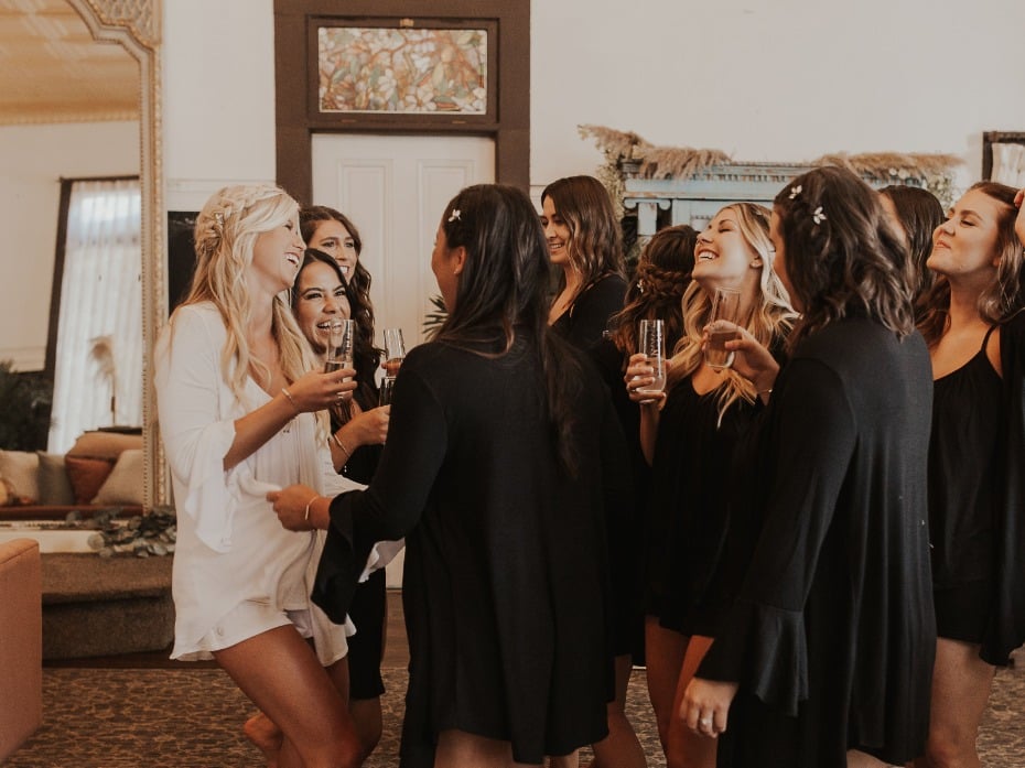 6 Things Bridesmaids Will Be Down for on the Morning of the Wedding