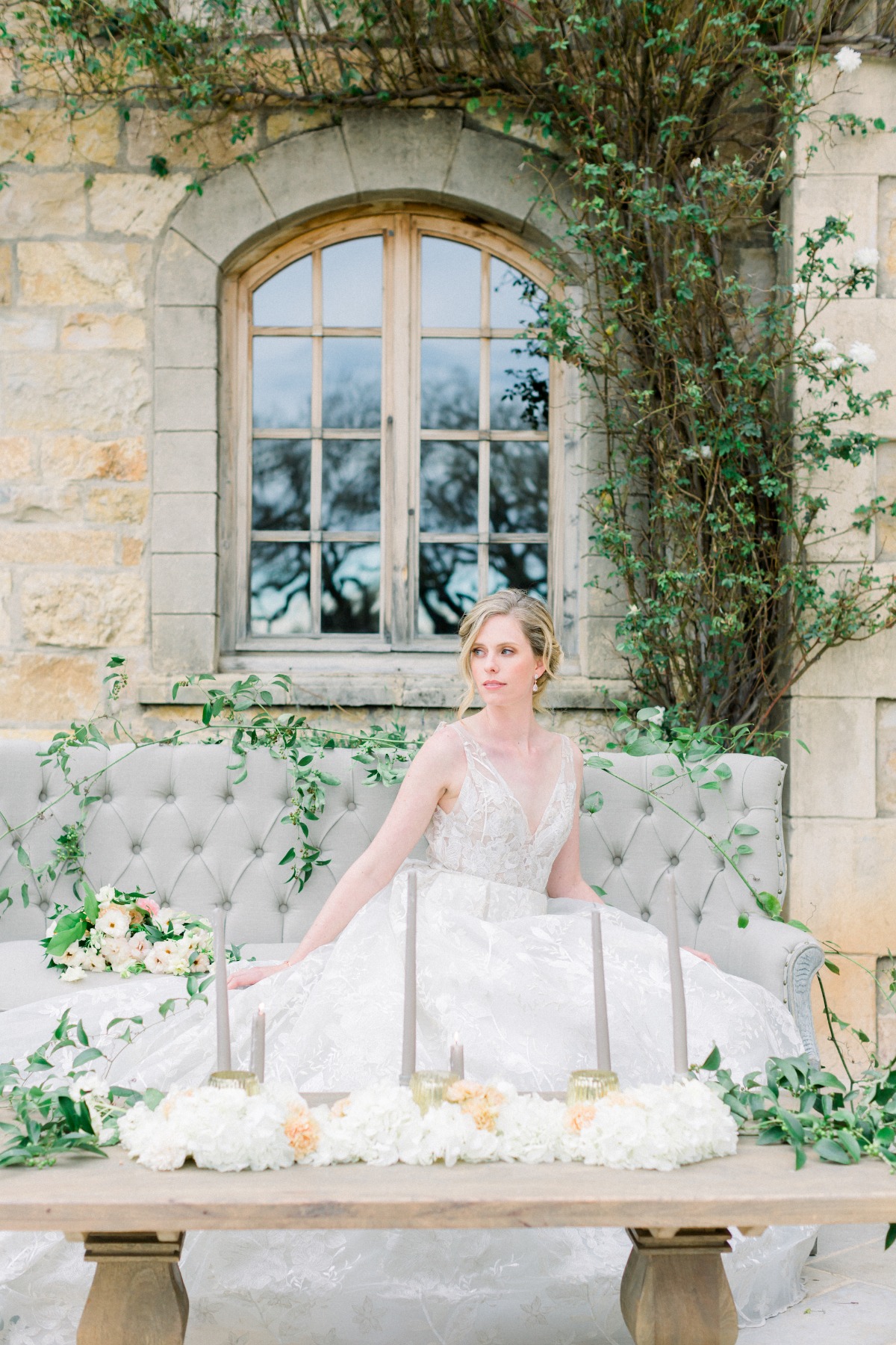 Haley Paige wedding gown styled by Tyler Speier Events