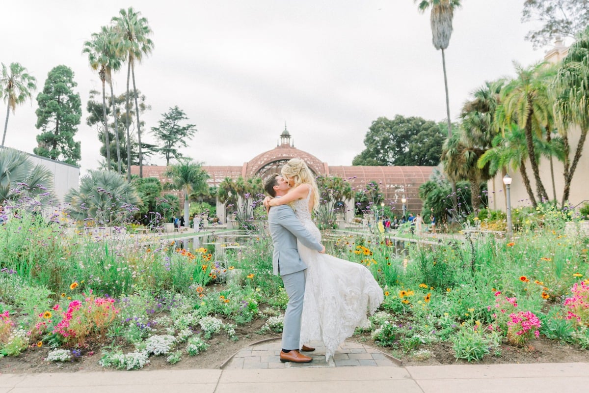Balboa Park in San Diego wedding portrait locations