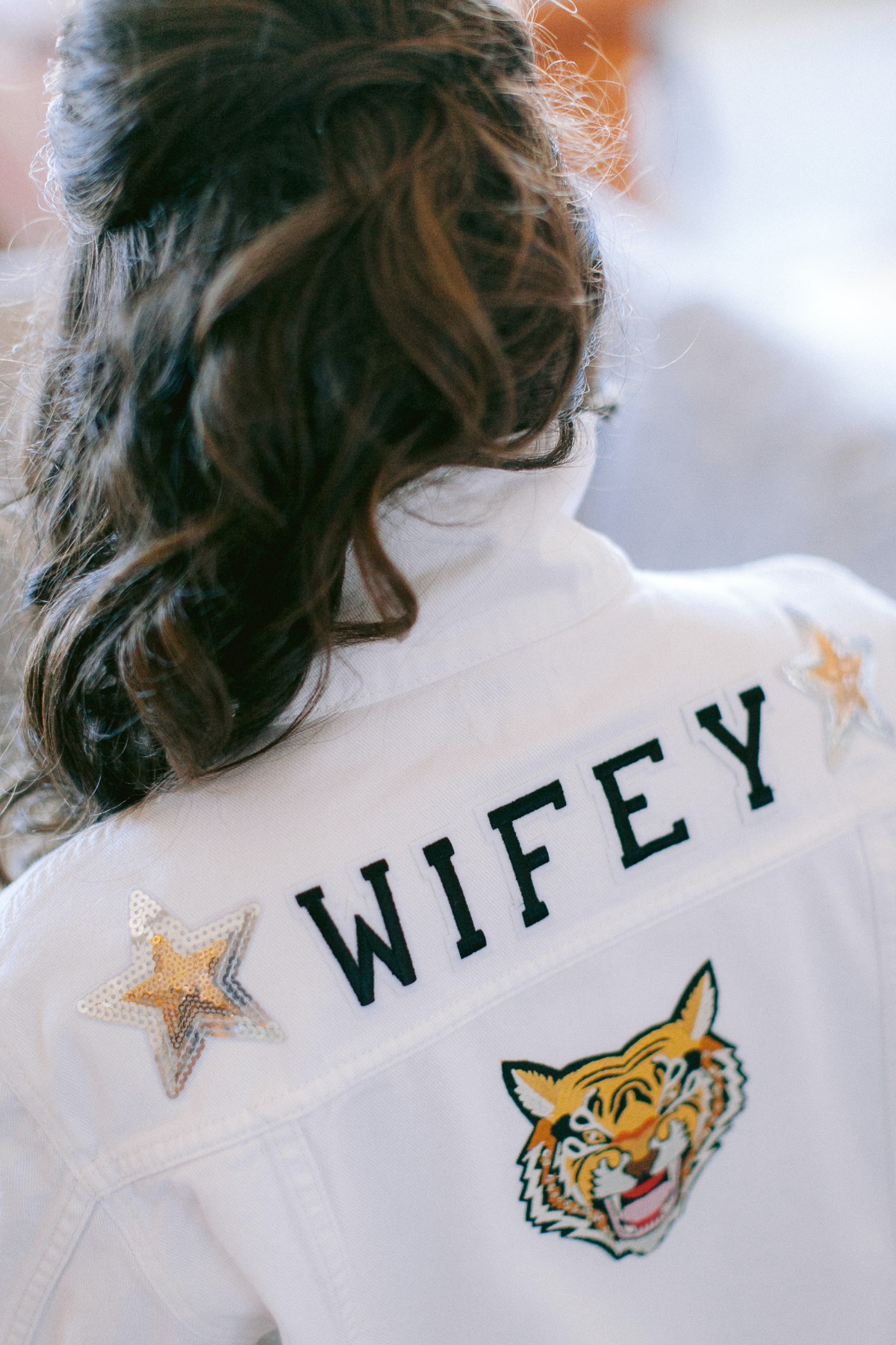 personalized wifey wedding jacket