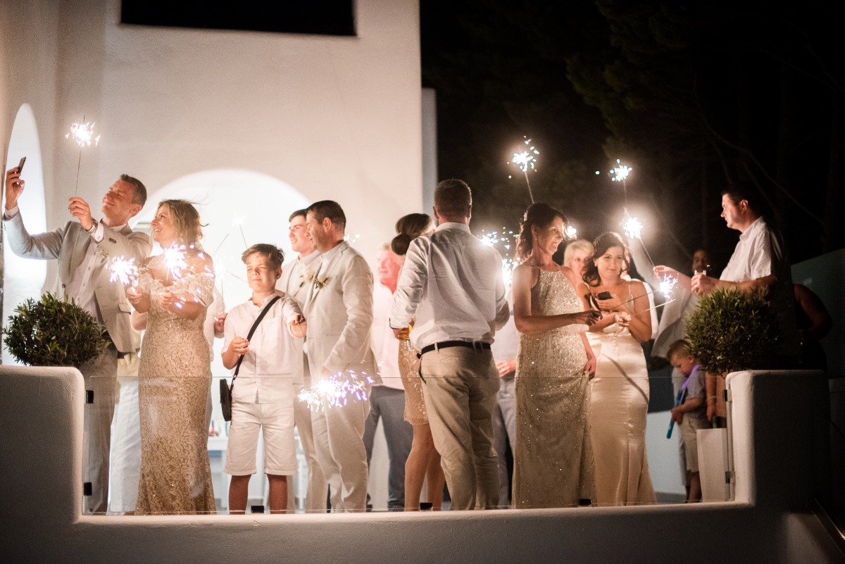 fireworks exit in Greece