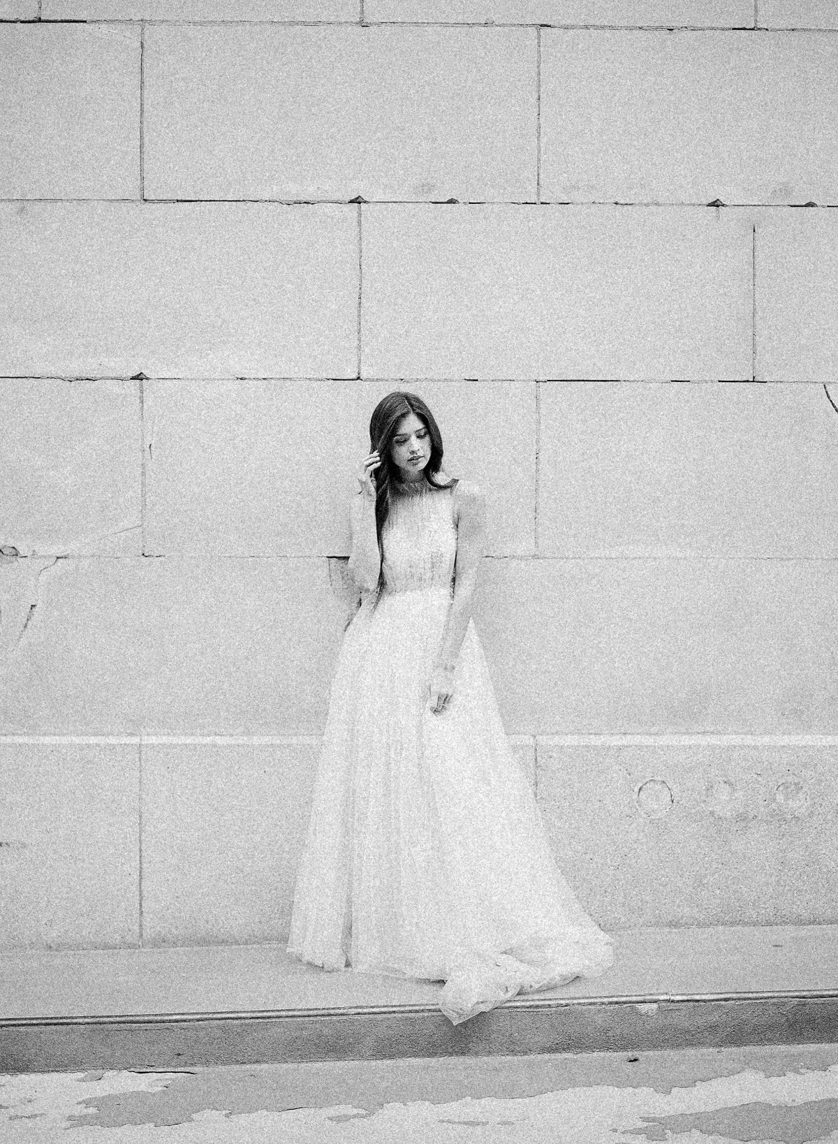 bride in JINZA Couture Bridal - photographed by Jeremy Chou Photography