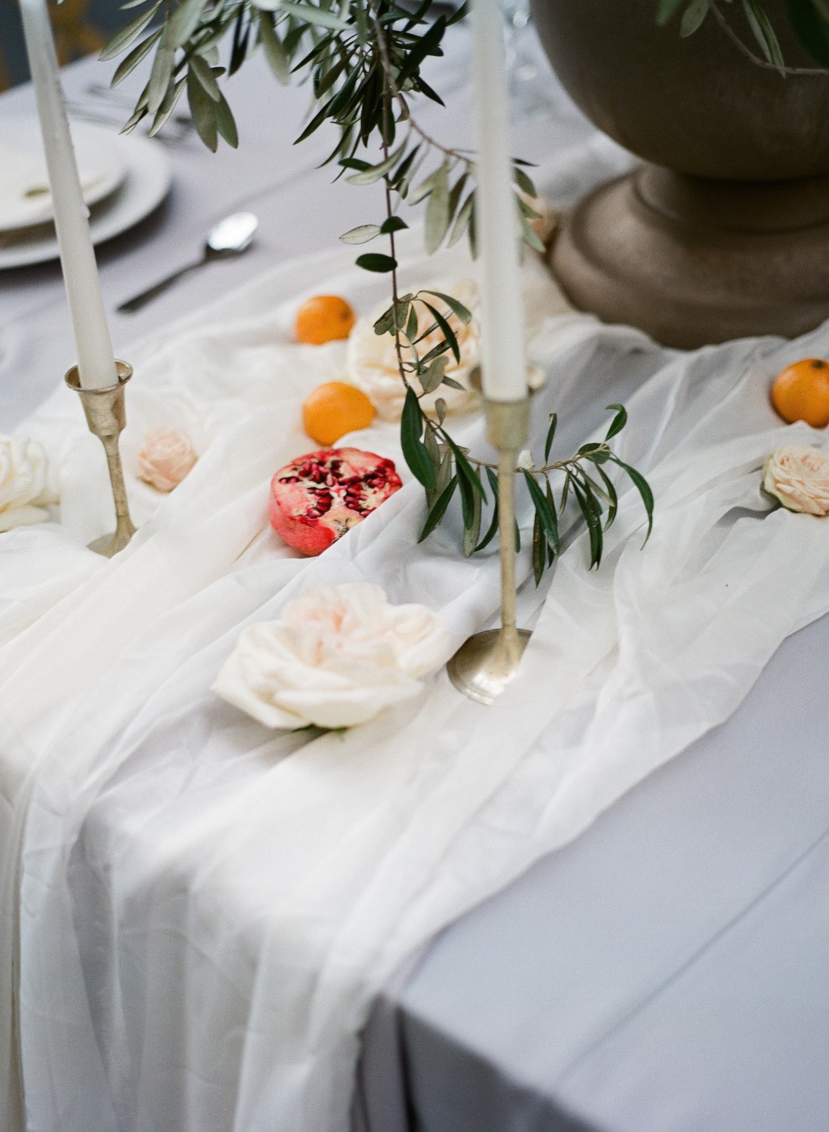 luxury yet rustic intimate wedding reception ideas at the Millennium Biltmore