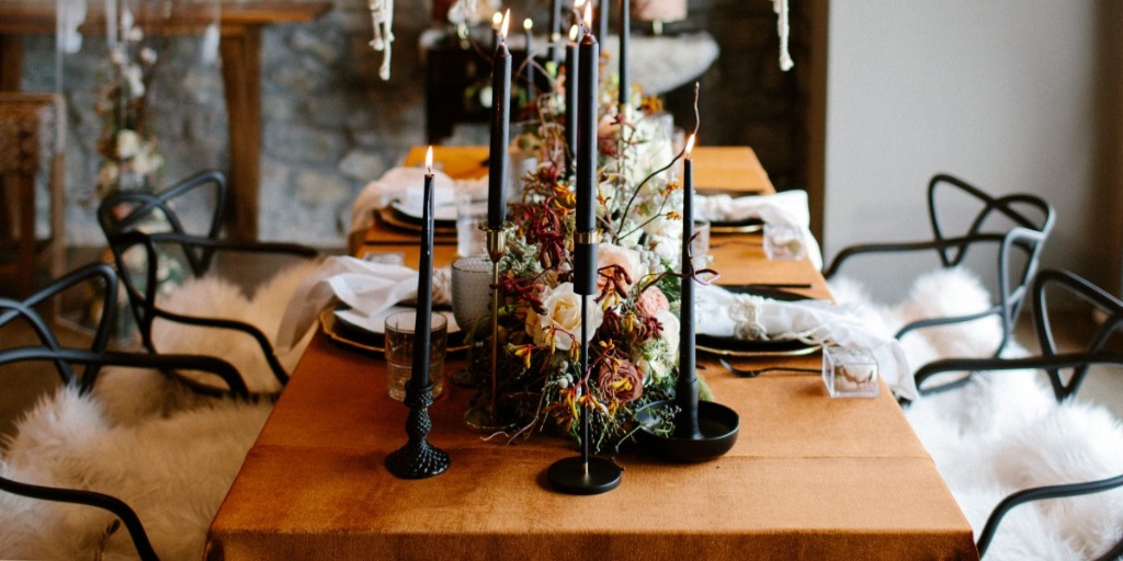 Moody and Polished Winter Wedding Inspiration from the Mountains of Greece