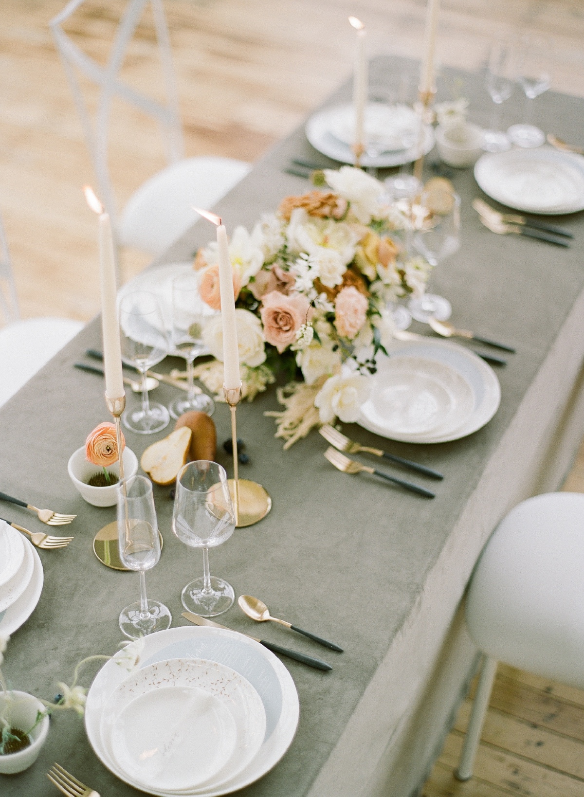 voguish wedding table styled by Alyssa Thomas Events
