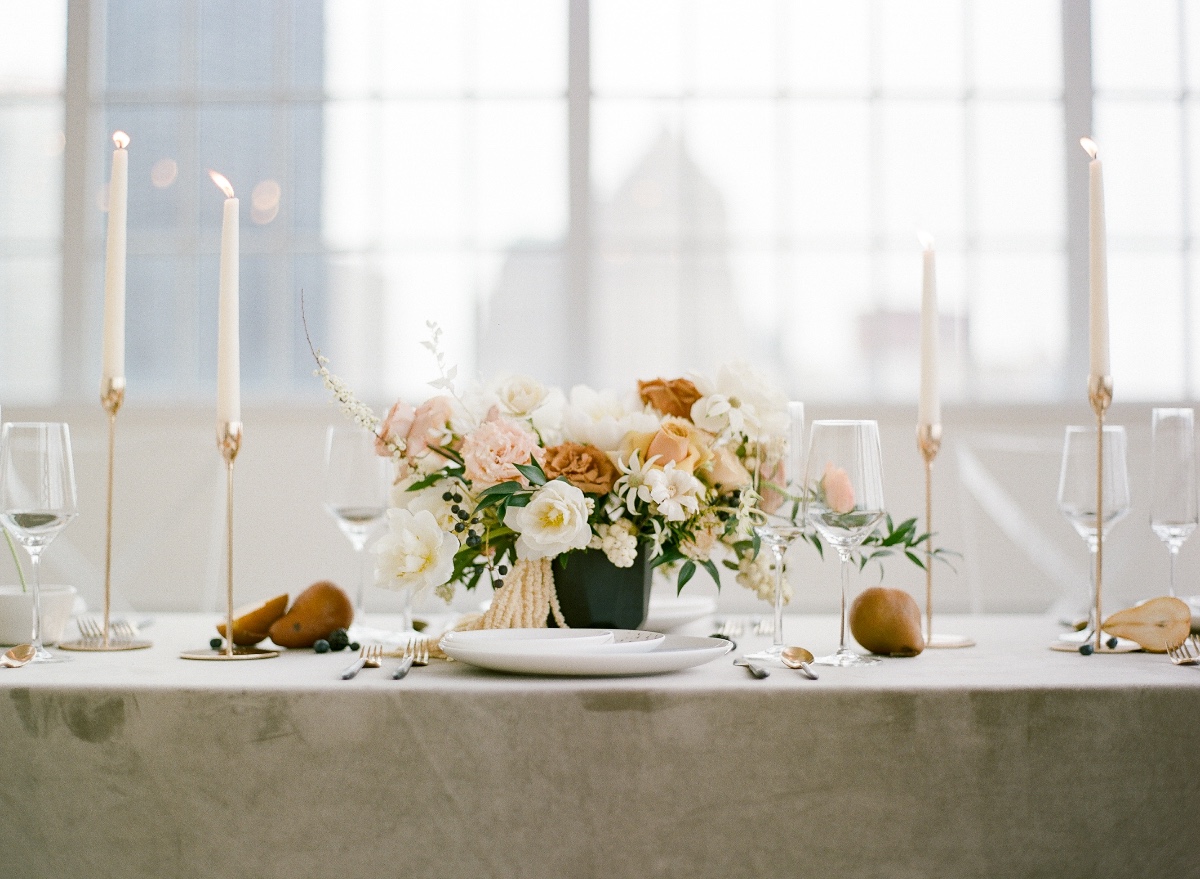 voguish wedding table styled by Alyssa Thomas Events