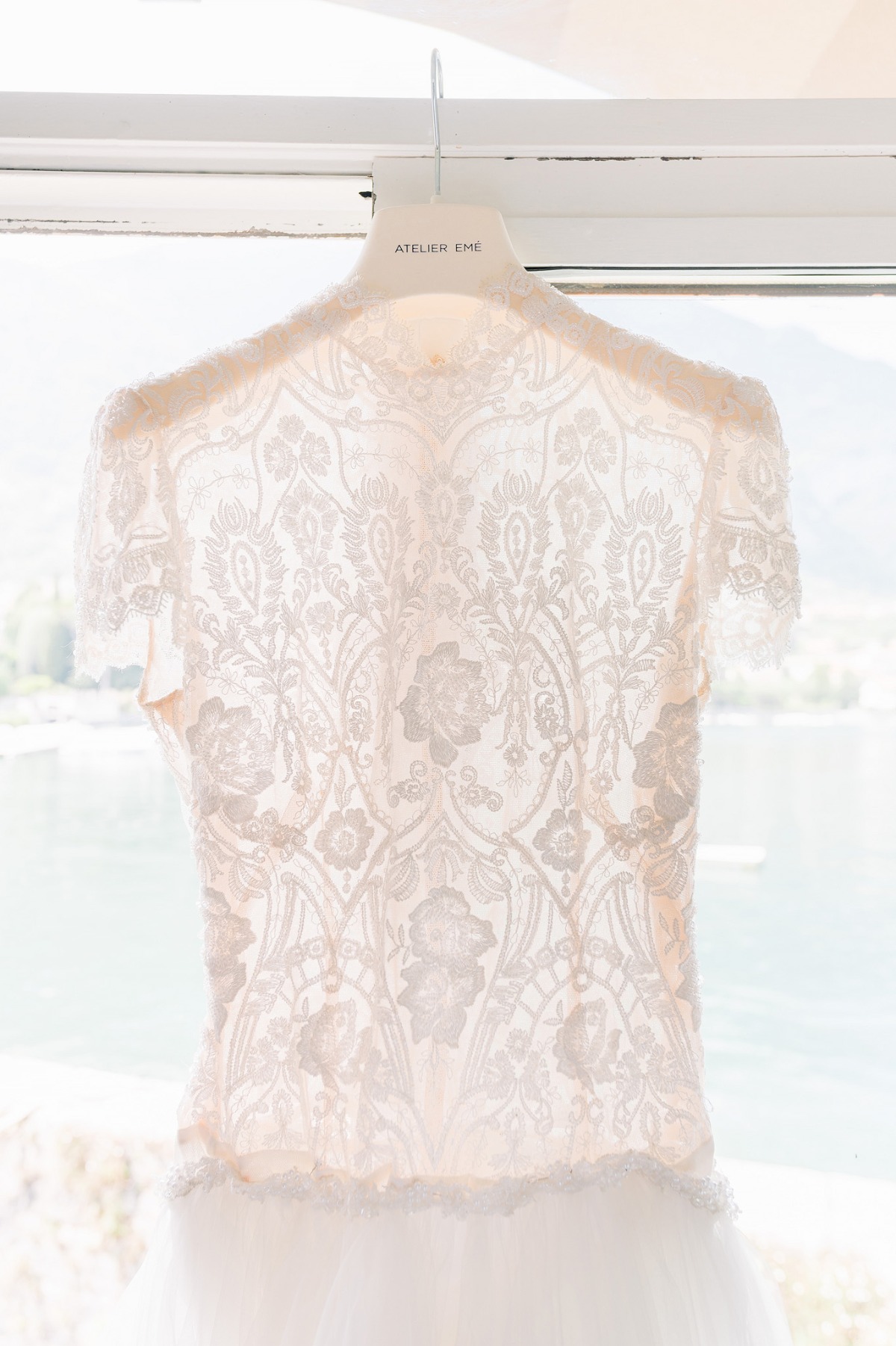 lace wedding dress by Atelier Eme