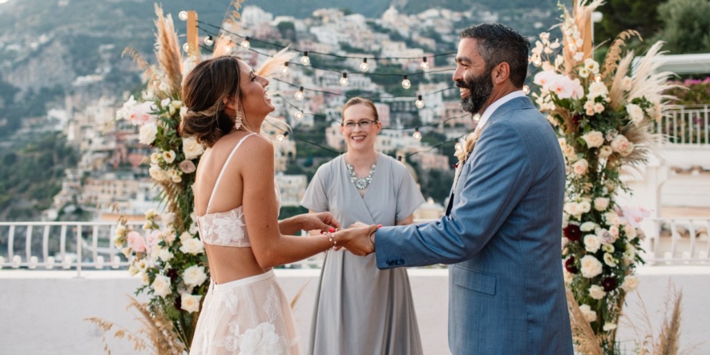 You're Going To Want To Elope To The Amalfi Coast After You See Their Wedding