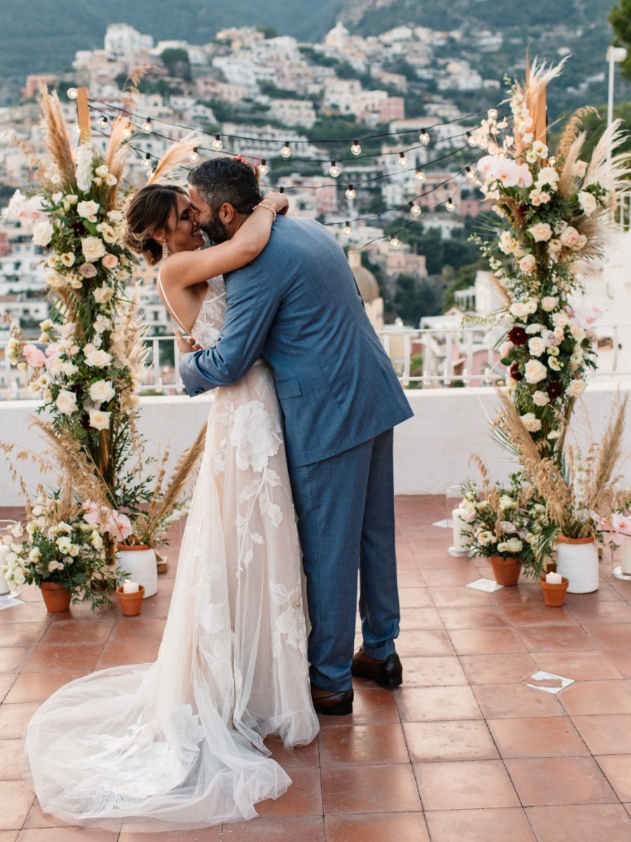 You're Going To Want To Elope To The Amalfi Coast After You See Their Wedding