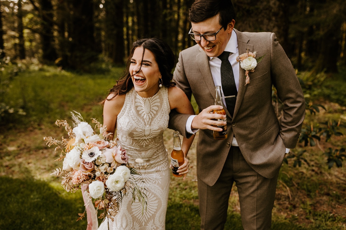 first look at elopement captured by Victoria Carlson Photography