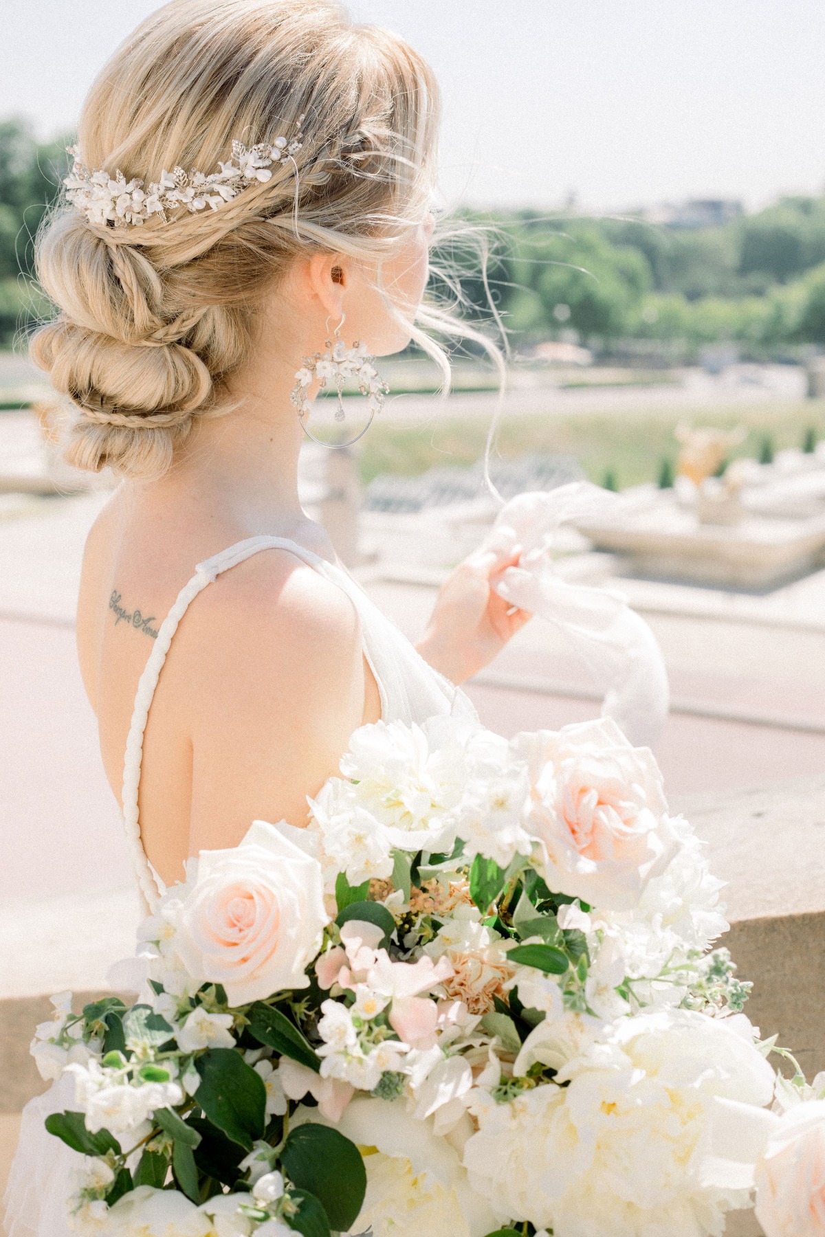 wedding bouquet by Esther Lamarche