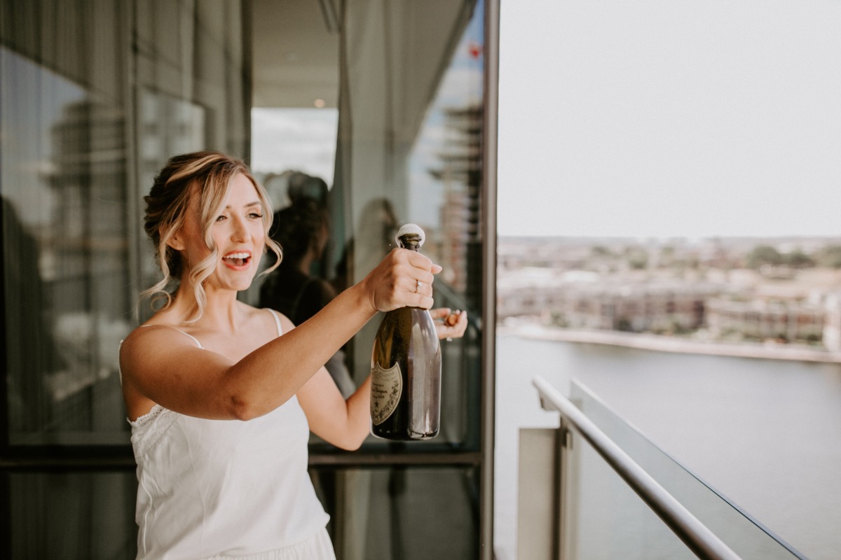 getting ready photos