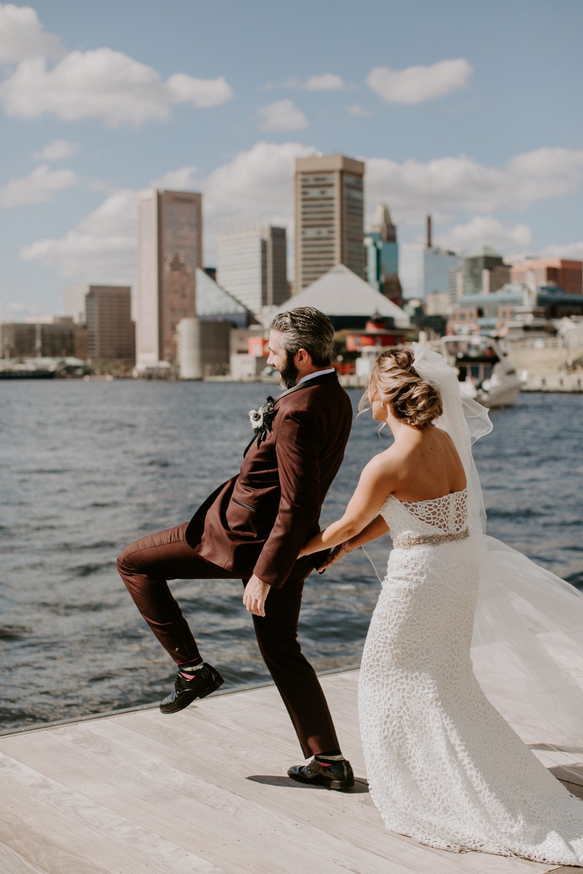 wedding first look