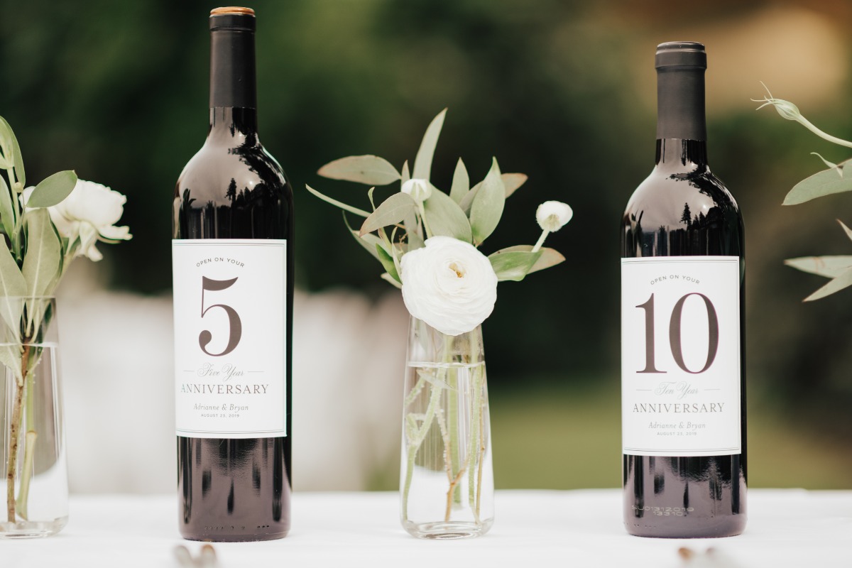 wine wedding ideas