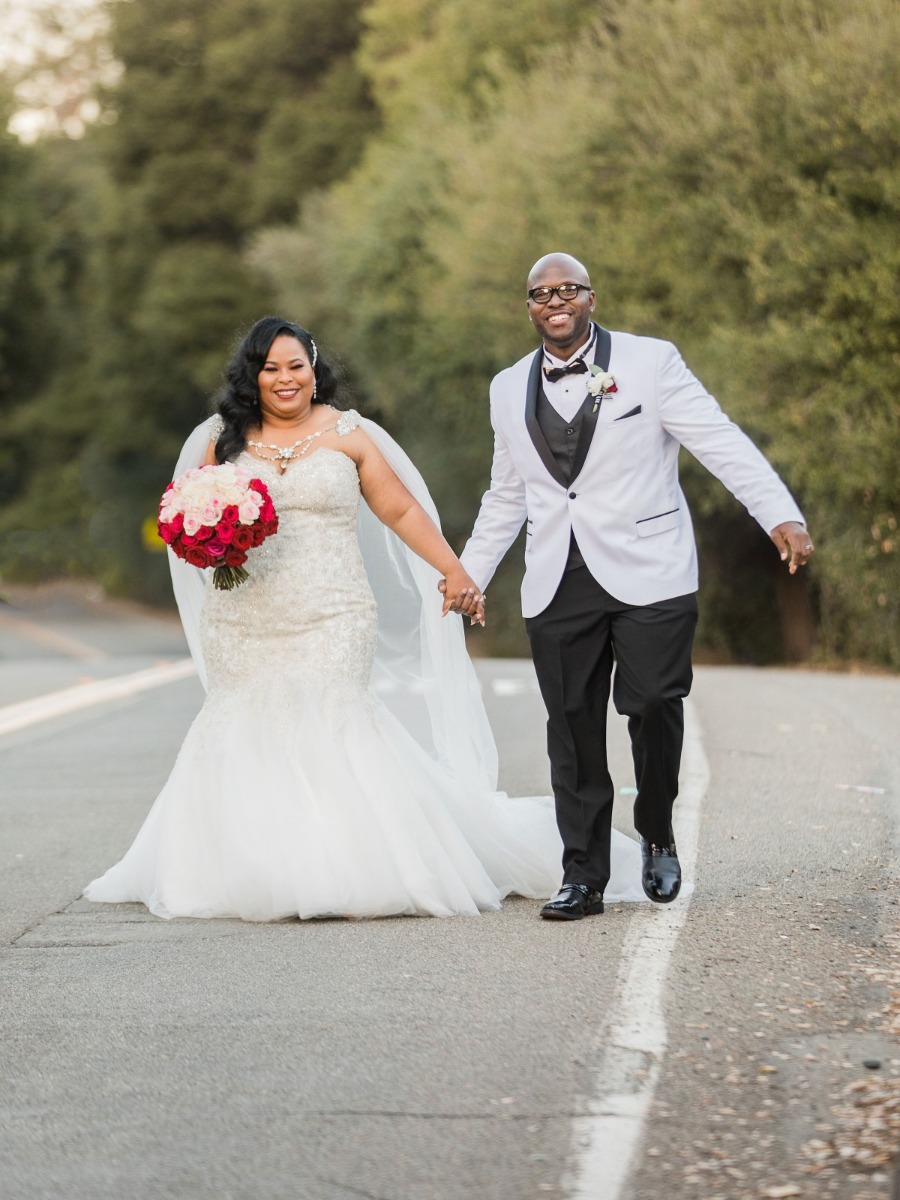 Hollywood Glam Wedding at Sunol's Casa Bella with Pops of Red and Black