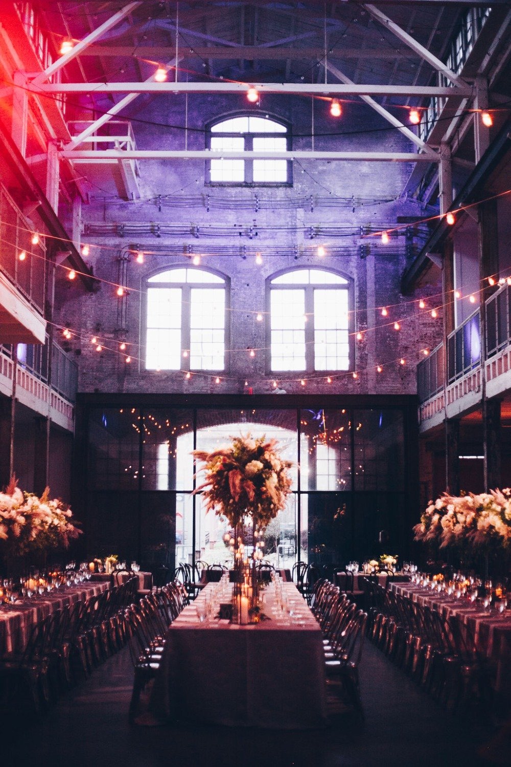 wedding lighting for sweetheart table