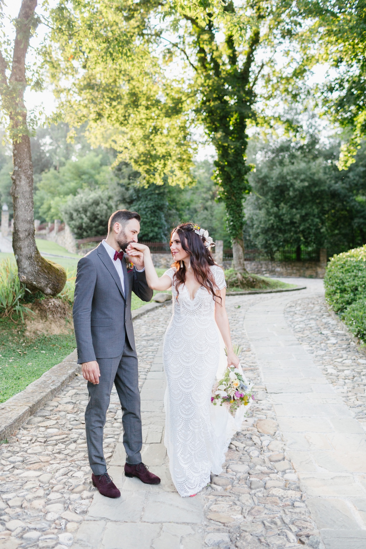 Enchanted Vintage Gipsy-Chic Fairytale in Tuscany