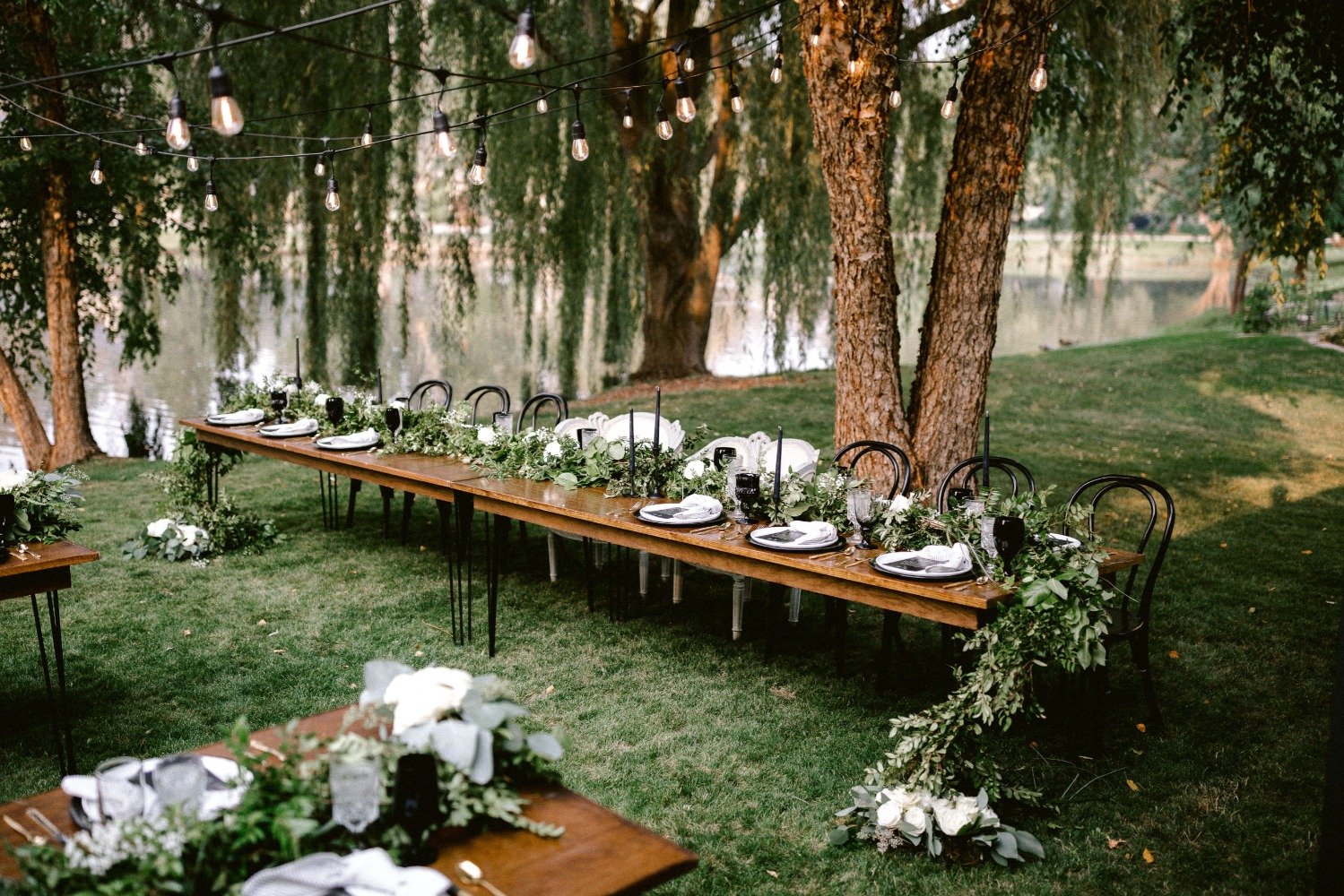 A Glamorous  Backyard Wedding in Boise, Idaho