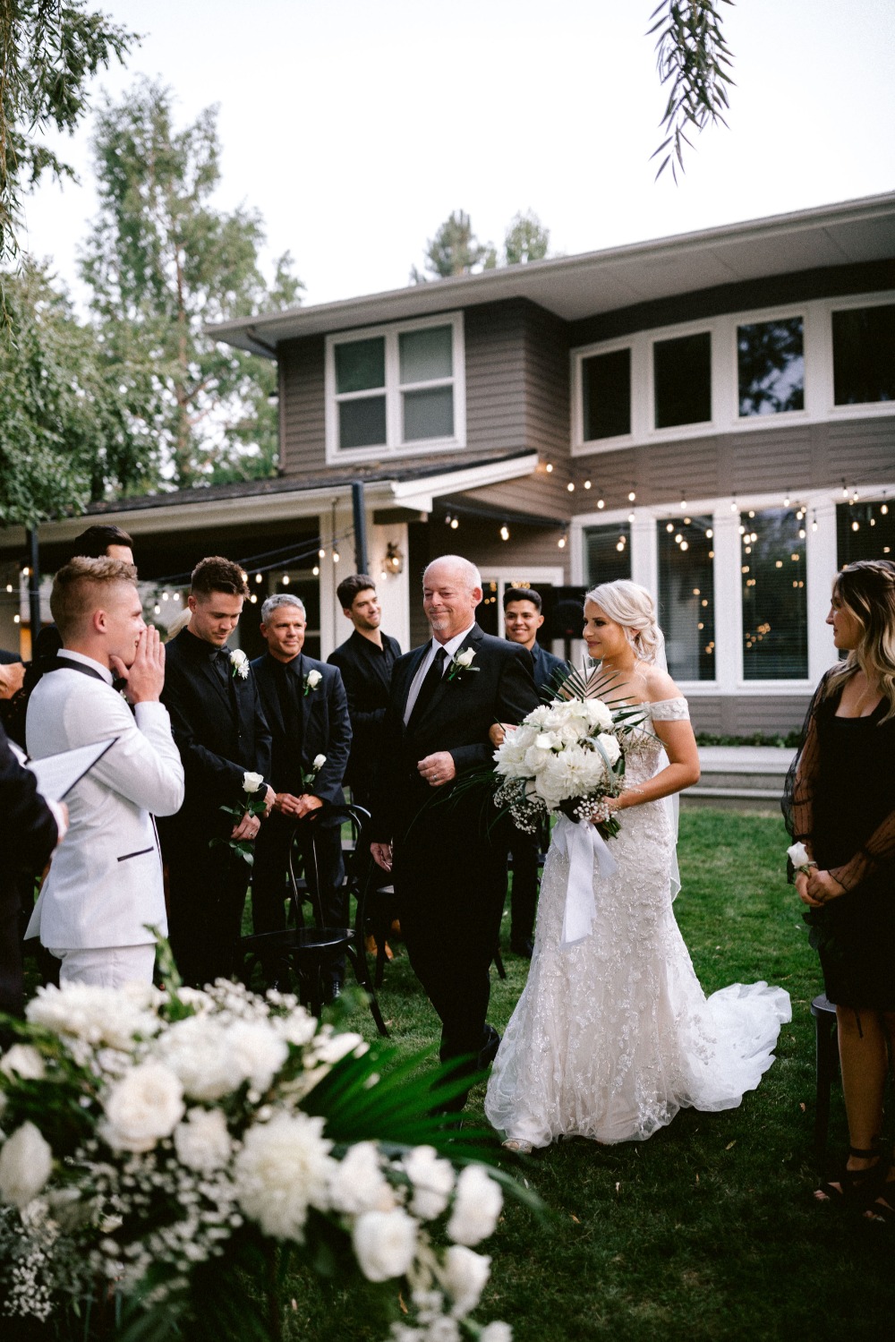 Glamorous Backyard Wedding in Boise, Idaho