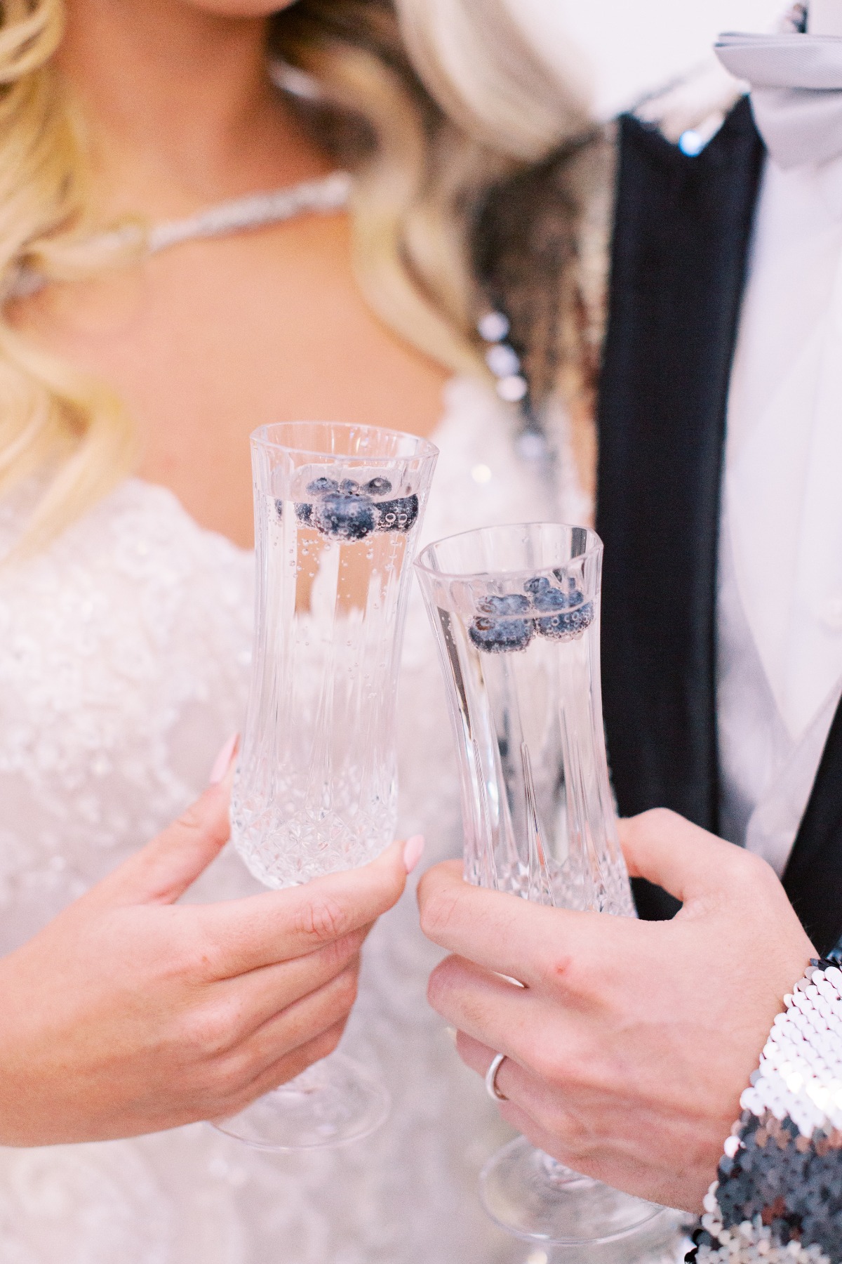 Blue and Silver Winter Wonderland Wedding Inspiration