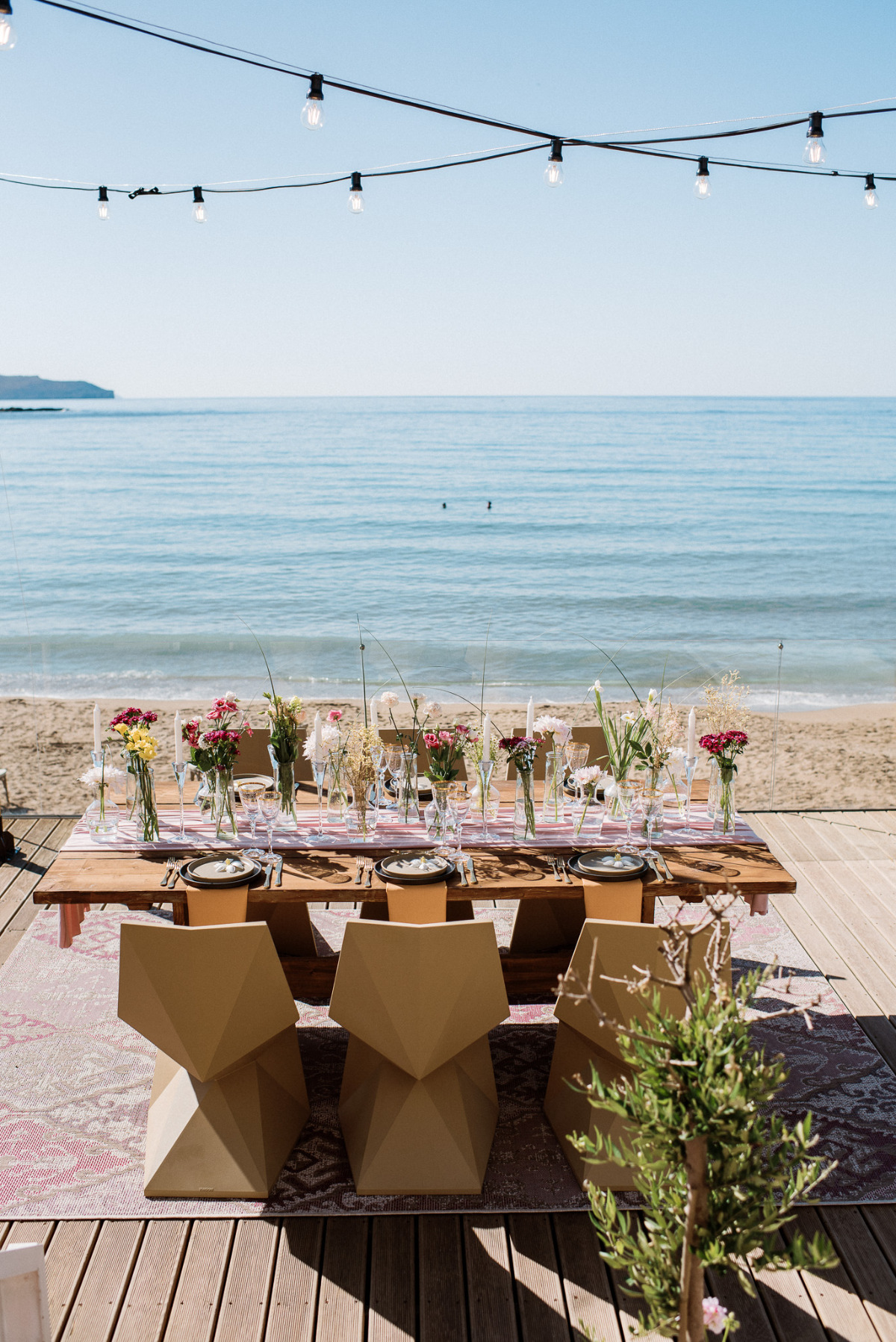 Dusty Blue Summer Vibes in this Crete Wedding Inspiration