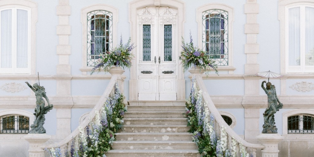 Chateau Wedding Inspiration in Portugal That Is All About Elegance