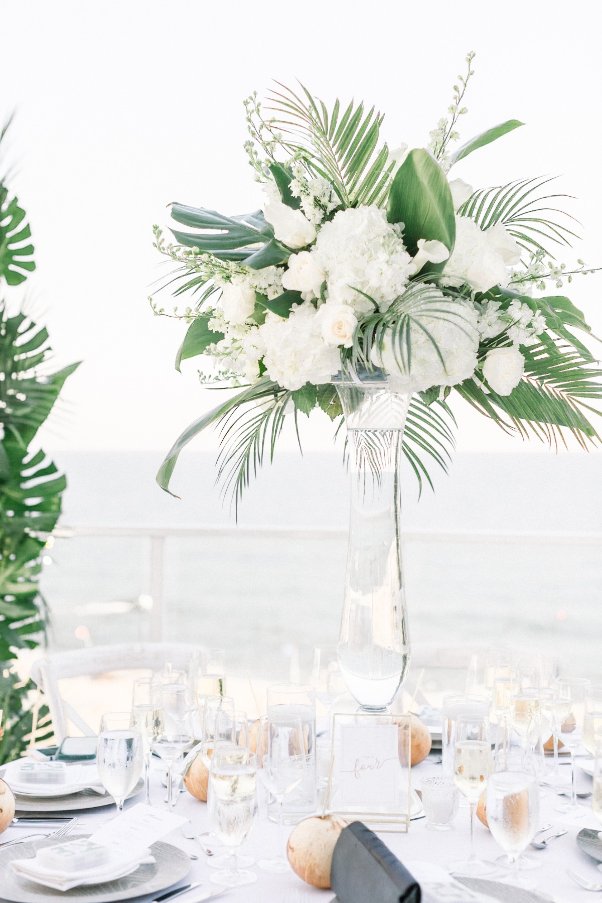We're Coconuts for this Tropical Themed New Jersey Wedding