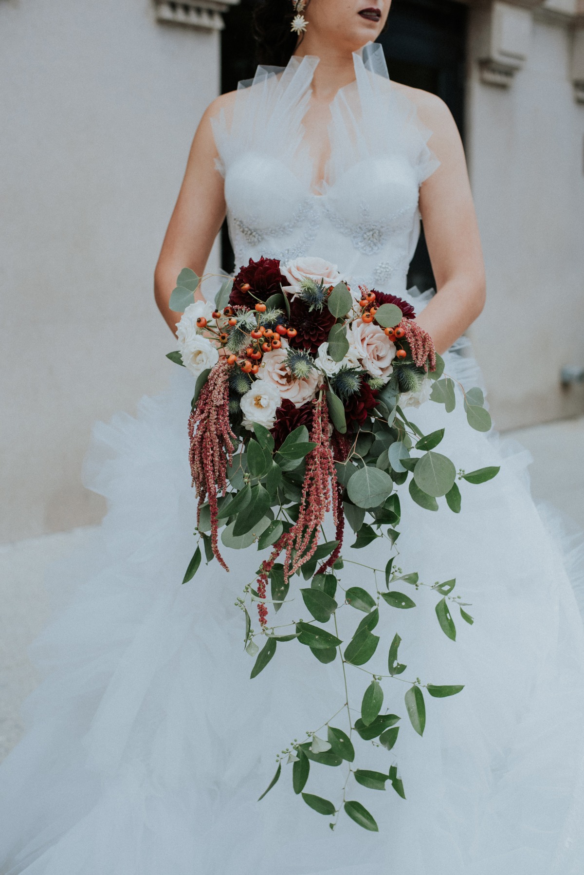 fall wedding bouquet designed by Persephone Floral
