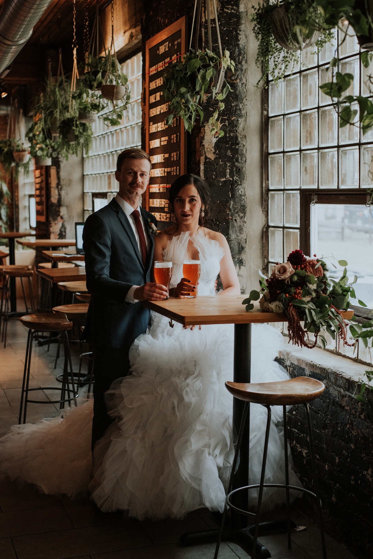 Will & Grace's Moody and Chic Chicago Wedding at Half Sour