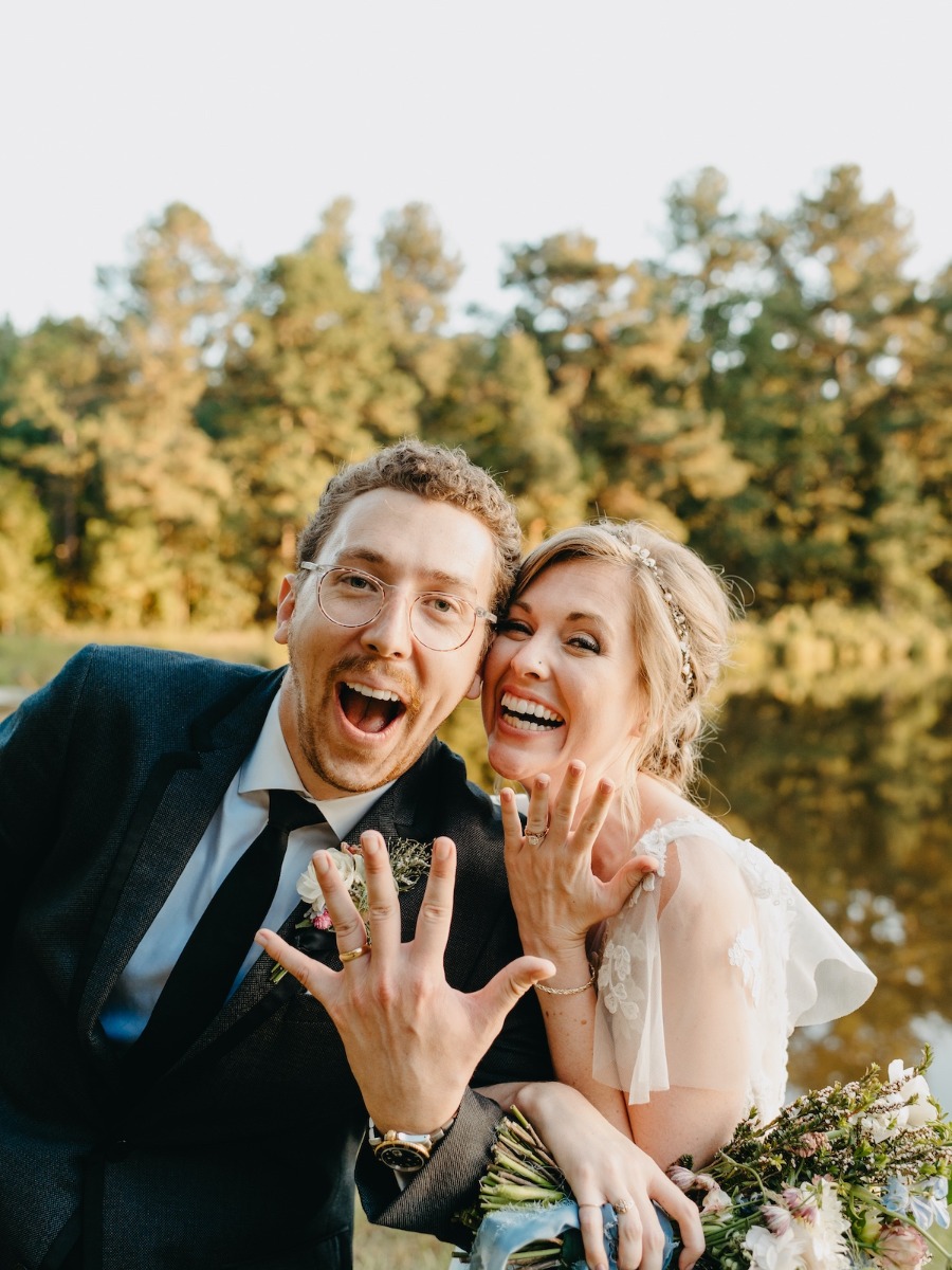 This Fun Loving Couple Got Married at Three Oaks Farm