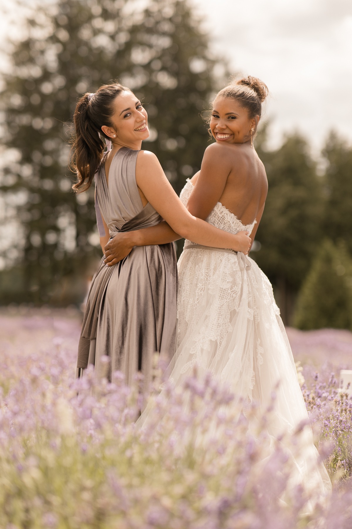 Blooming Lavender Picnic Bridal Editorial Inspiration