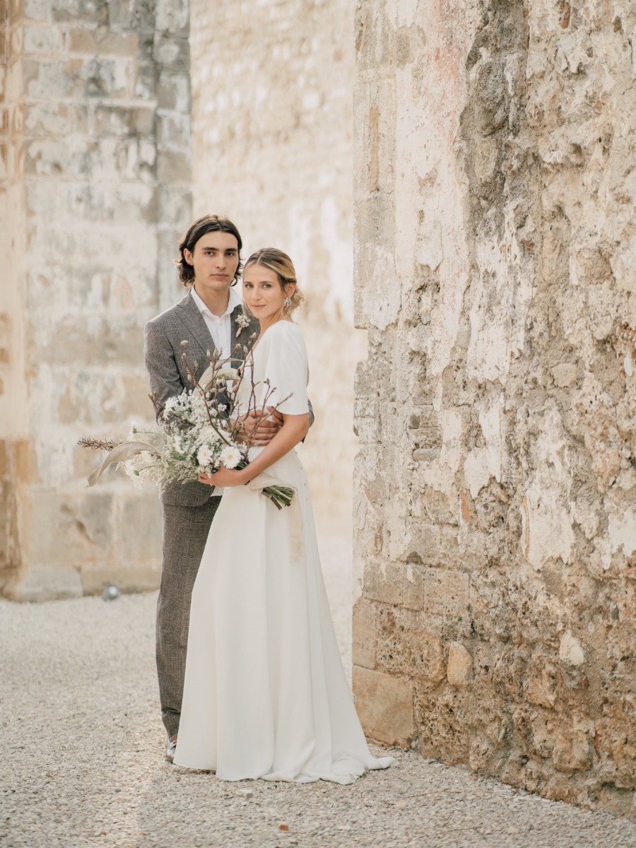 Minimal Elopement in a Historical Abbey in Northern Italy