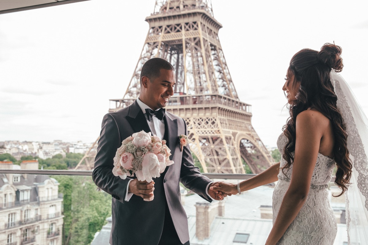 A Chic & Luxurious Wedding In Paris
