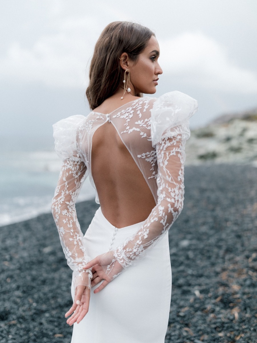 Rime Arodaky 10th Anniversary Bridal Collection: Goddess Collection 021