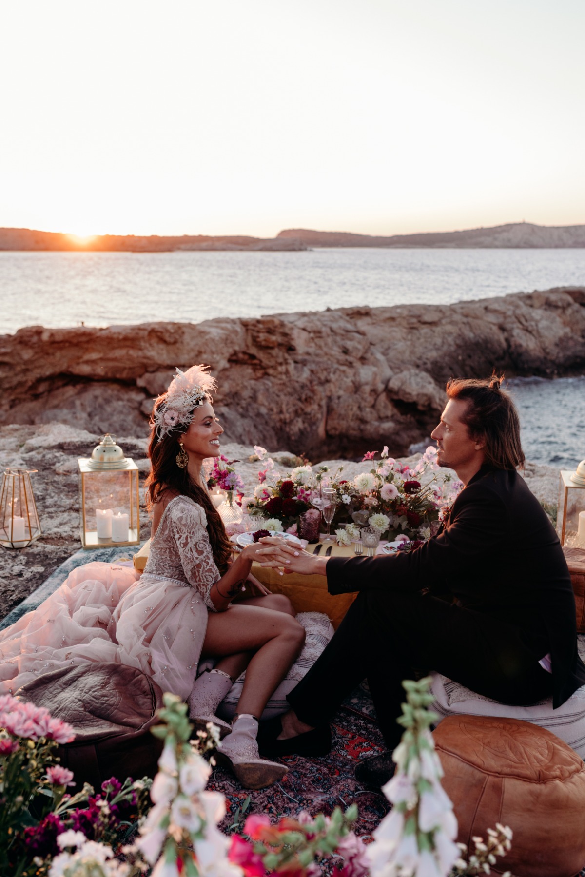 A Wedding Inspiration Tribute to the Lost Spring in Ibiza