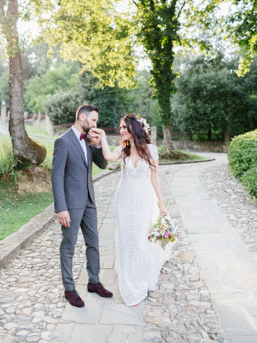 Enchanted Vintage Chic Fairytale in Tuscany