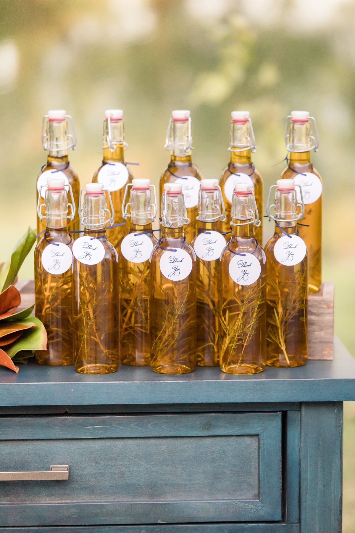 olive oil for wedding favors