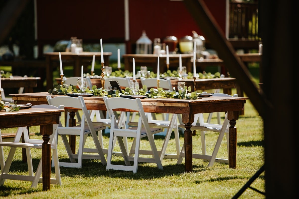 A Fathers Quest to Create the Perfect Outdoor Wedding