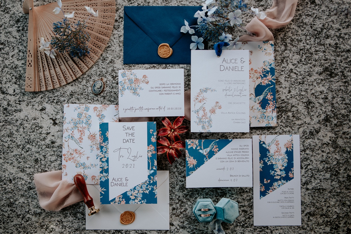 Bold and Romantic Wedding Inspiration with a Twist at Lake Orta