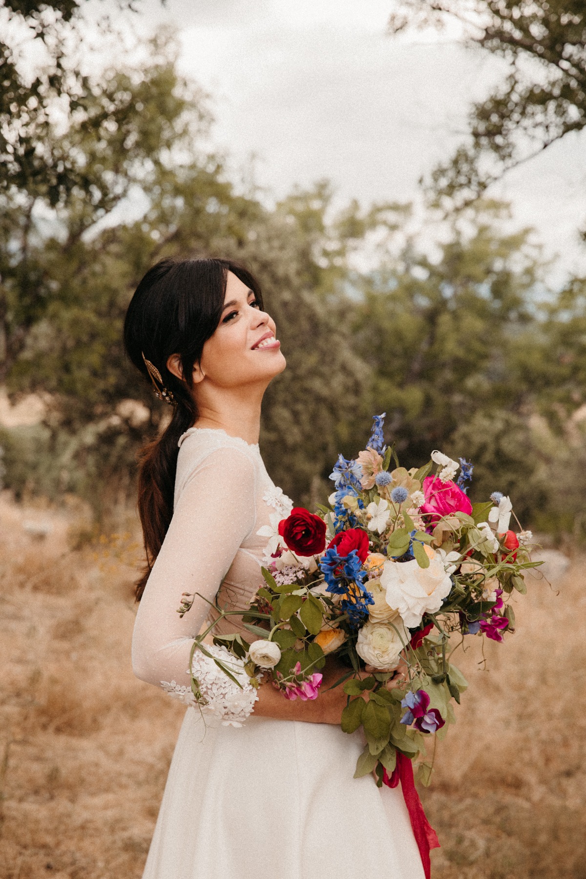 A Colorful Elopement in the Sierra of Madrid