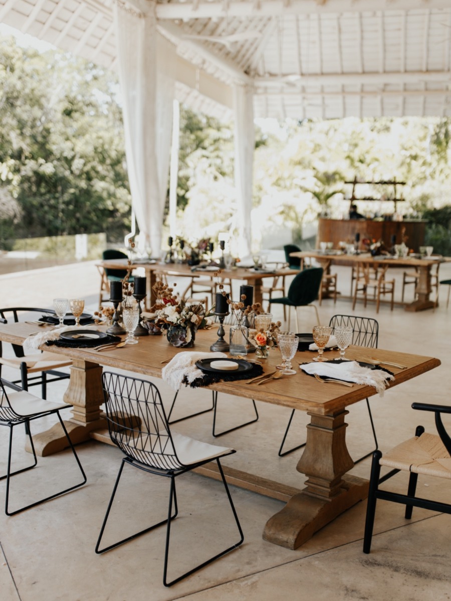 Tropical Modern Boho Wedding Inspiration at the Lagoon of Banyan Tree Mayakoba