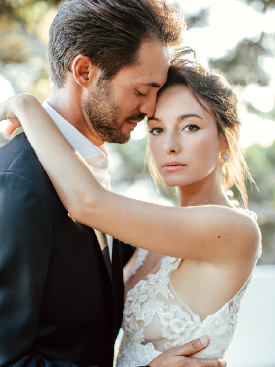 Romantic Mediterranean Sea Elopement Inspiration