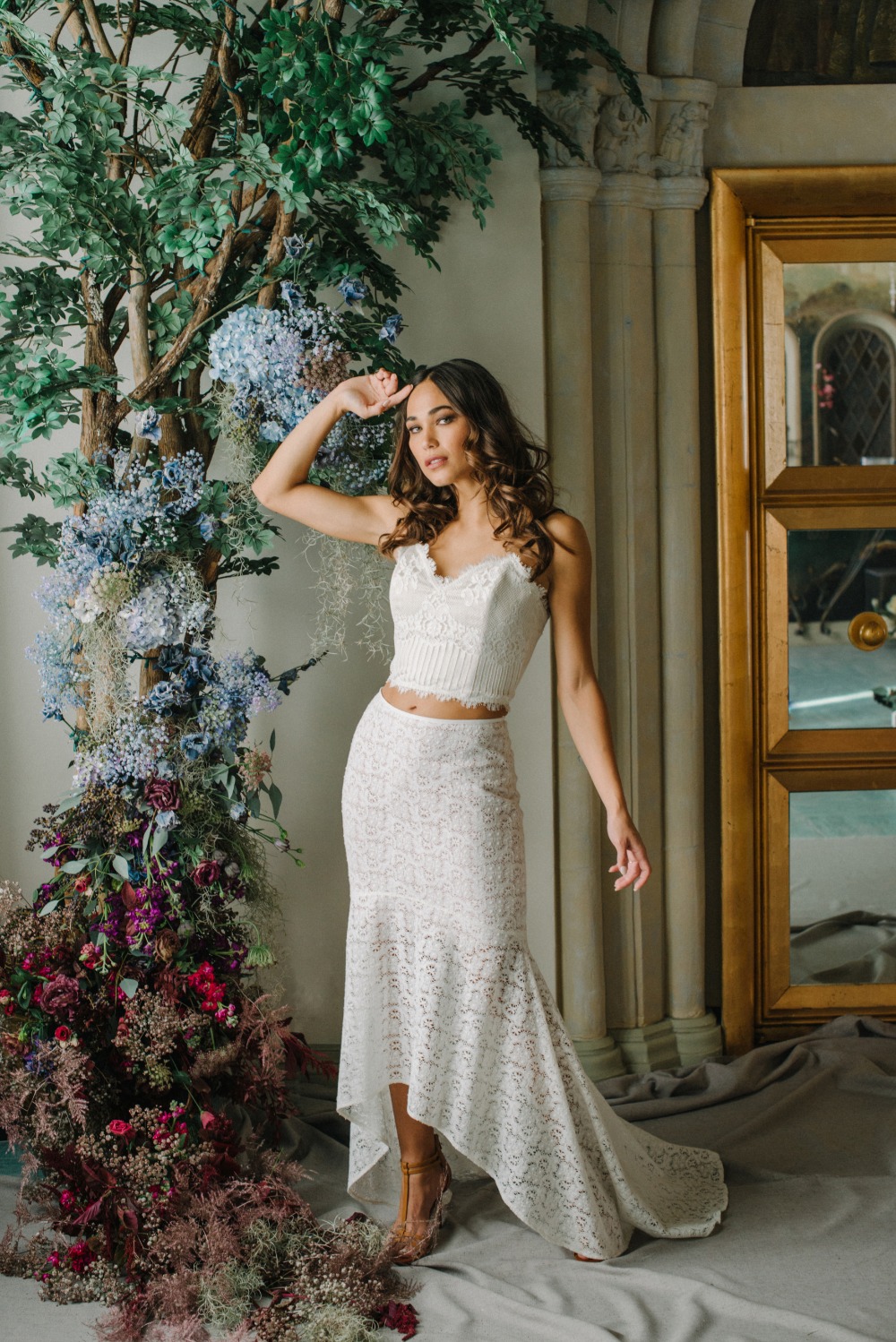 LolaHiLoSkirtFront_1617_Claire_Pettibone_RTW