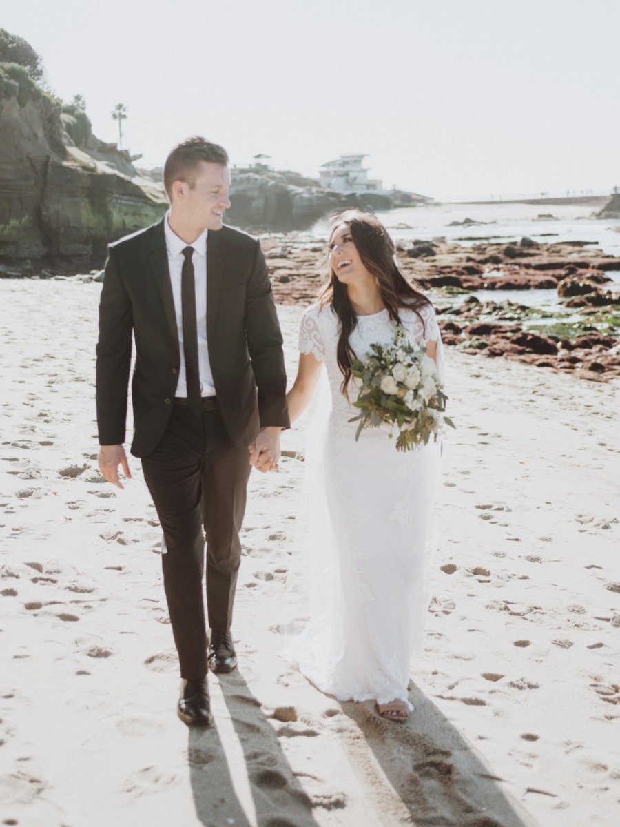 Simple Homemade San Diego Elopement